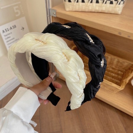 法式麻花髮箍(Y