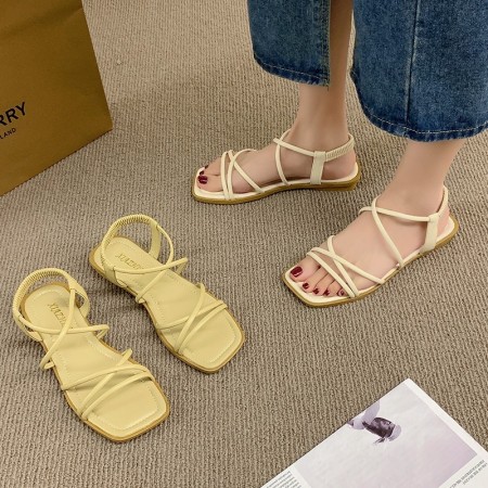 經典款方頭涼鞋35-39(L