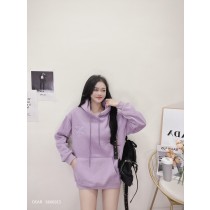  慵懶系列單品刺繡連帽T  