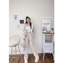  重磅面料韓國人氣同款兩件式套裝/內磨毛