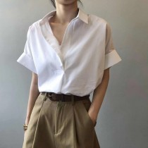 EH開V簡約襯衫 
