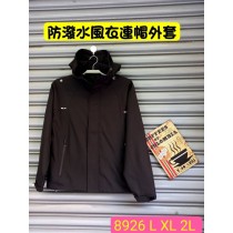 防潑水帽外套