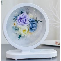 花好月圓永生花小夜燈