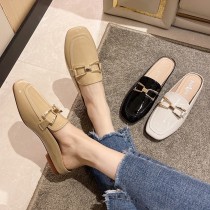 熱賣款英倫風金鍊穆勒鞋35-40(L