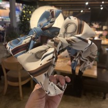 熱賣韓系鍊條圖蝴蝶結髮箍(Y