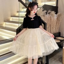 甜美氣質紗裙洋裝100-150(D