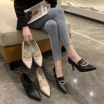 英倫風高跟鞋35-40(L