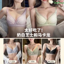 日系集中爆乳小胸加厚內衣套裝AB(D