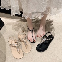水鑽氣質涼鞋36-41(L 