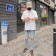 韓國更多擴展山脈造型寬鬆落肩情侶款短T