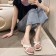 方頭交叉帶涼鞋35-42(L